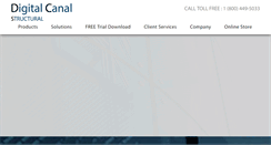 Desktop Screenshot of digitalcanalstructural.com